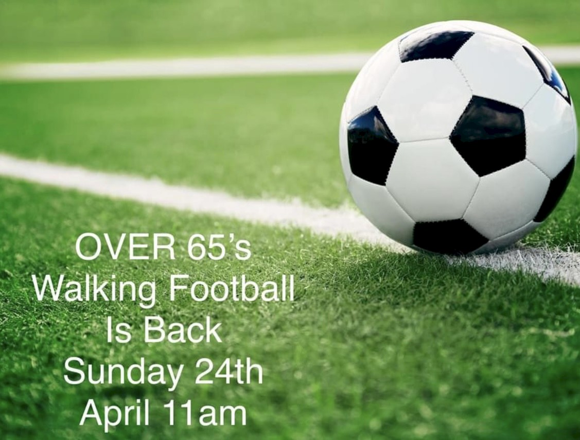 Over 65s Walking Football at Newbold on Stour