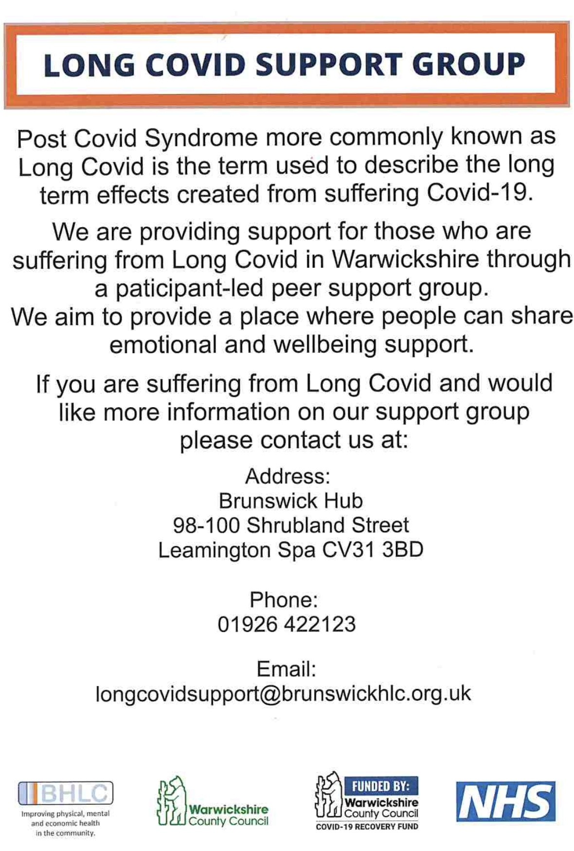 Long COVID Support Group