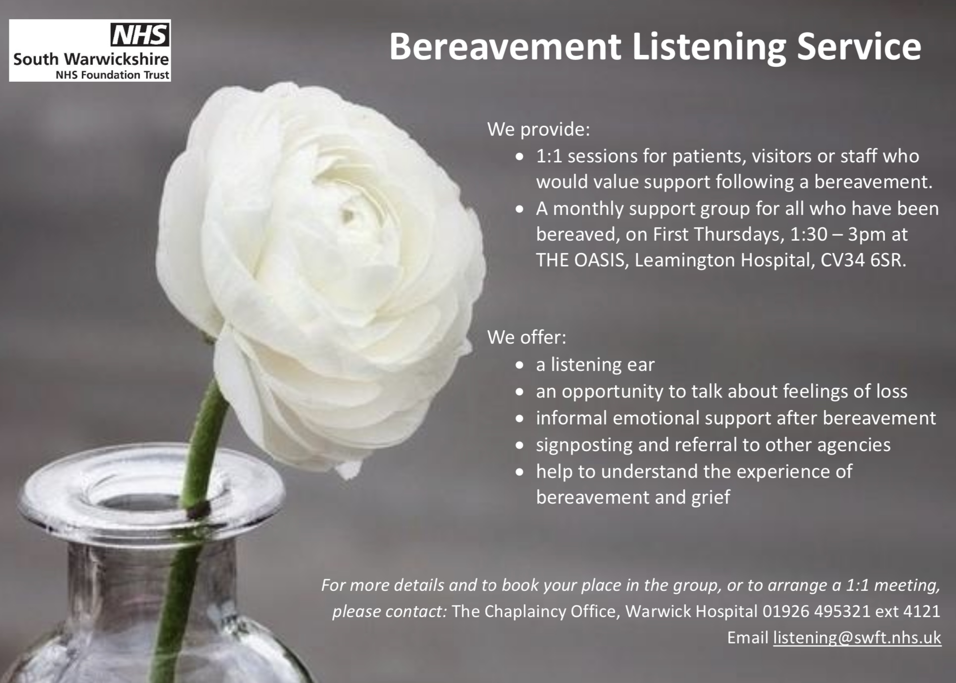 Bereavement Listening Service