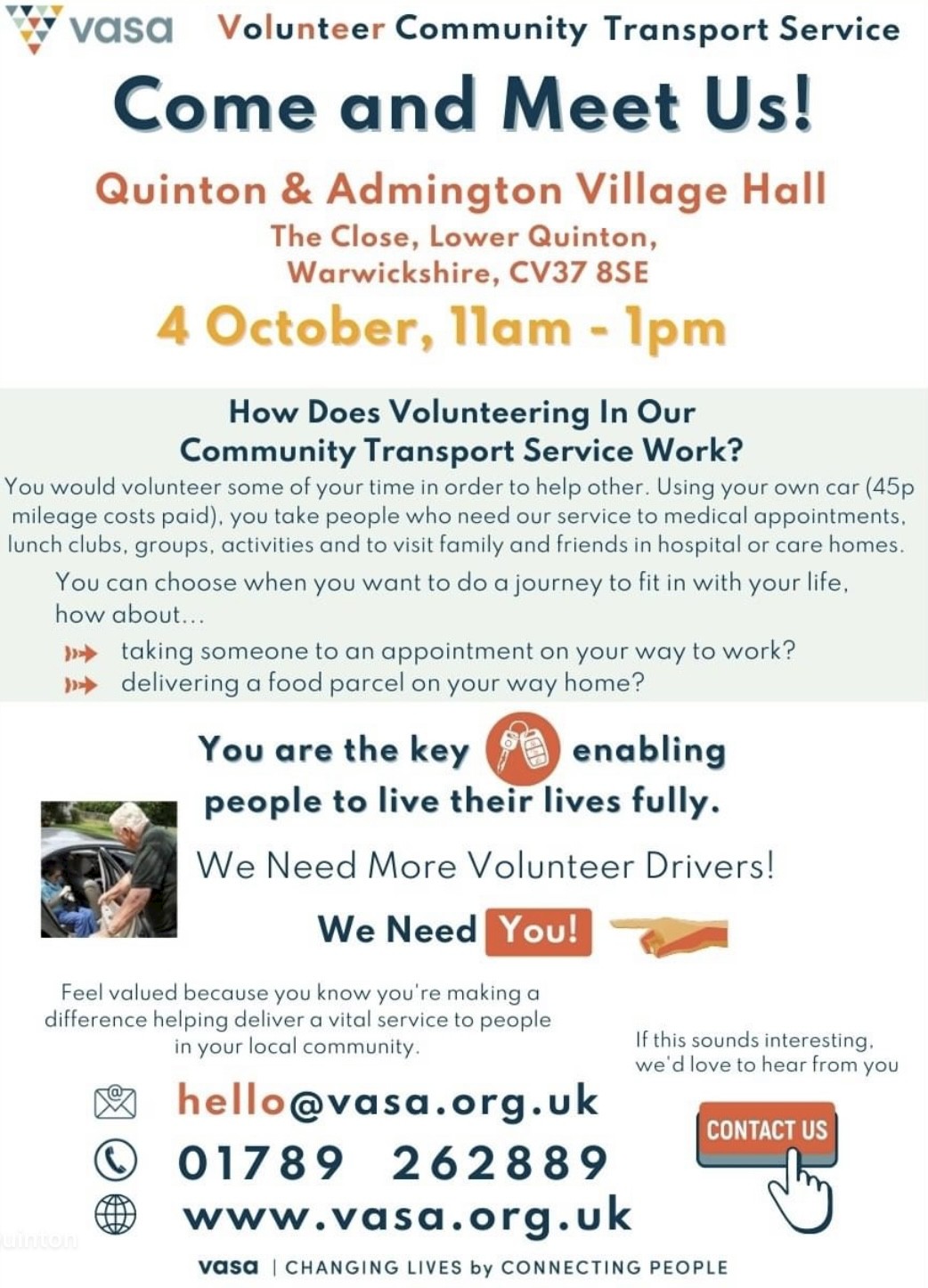 VASA Volunteer Community Transport Service