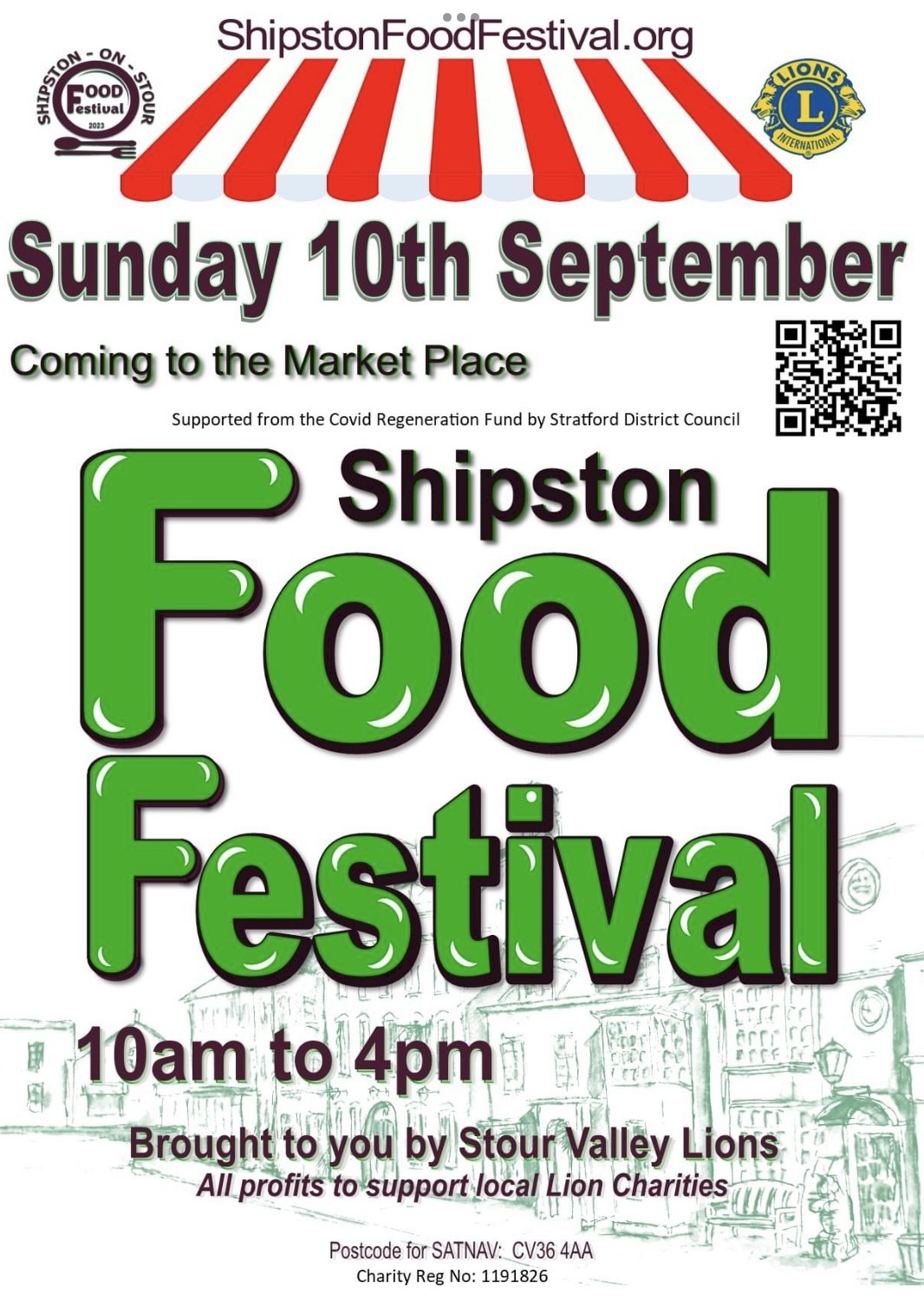Shipston Food Festival - Sunday 10 September