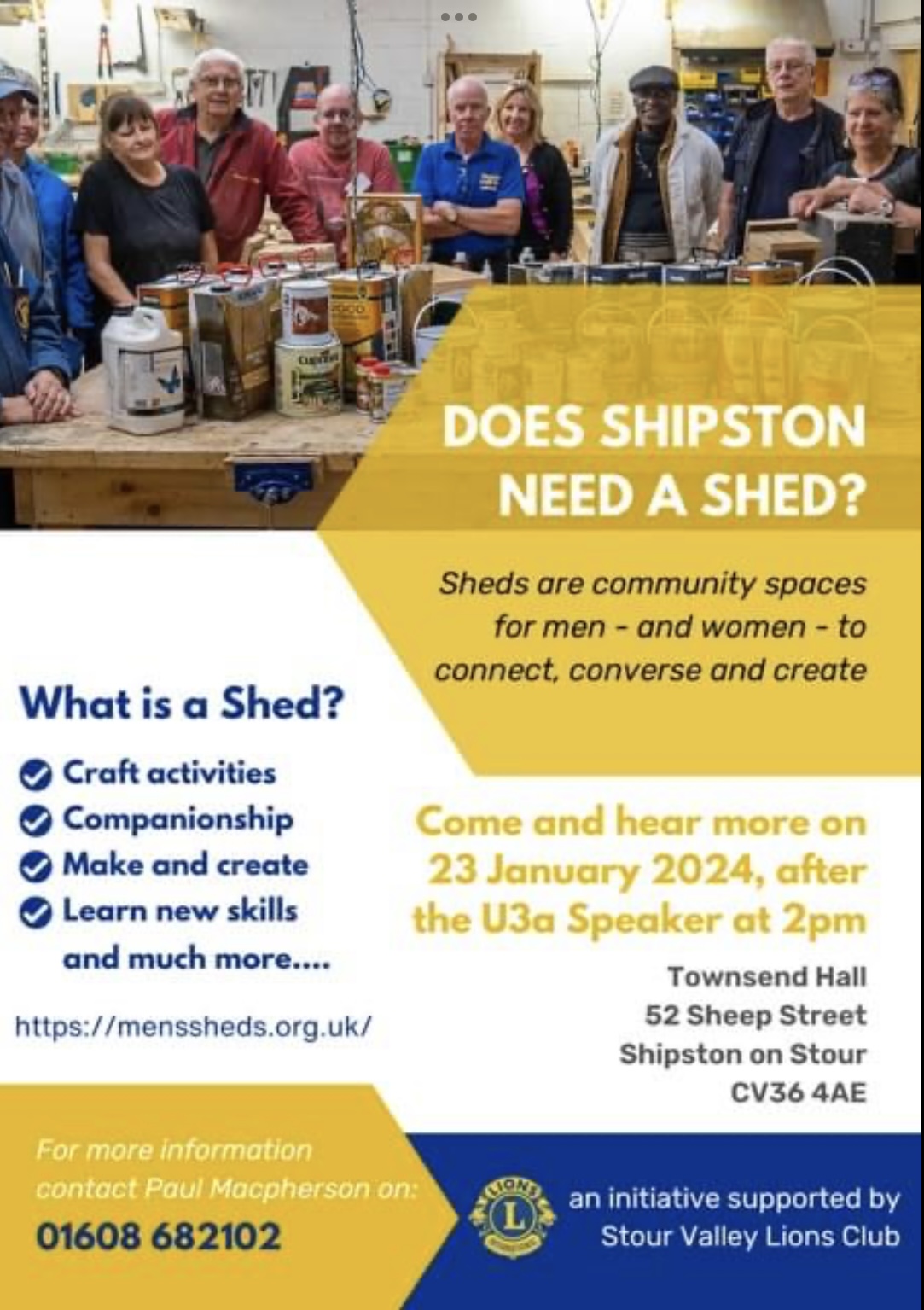 Does Shipston Need a Shed?