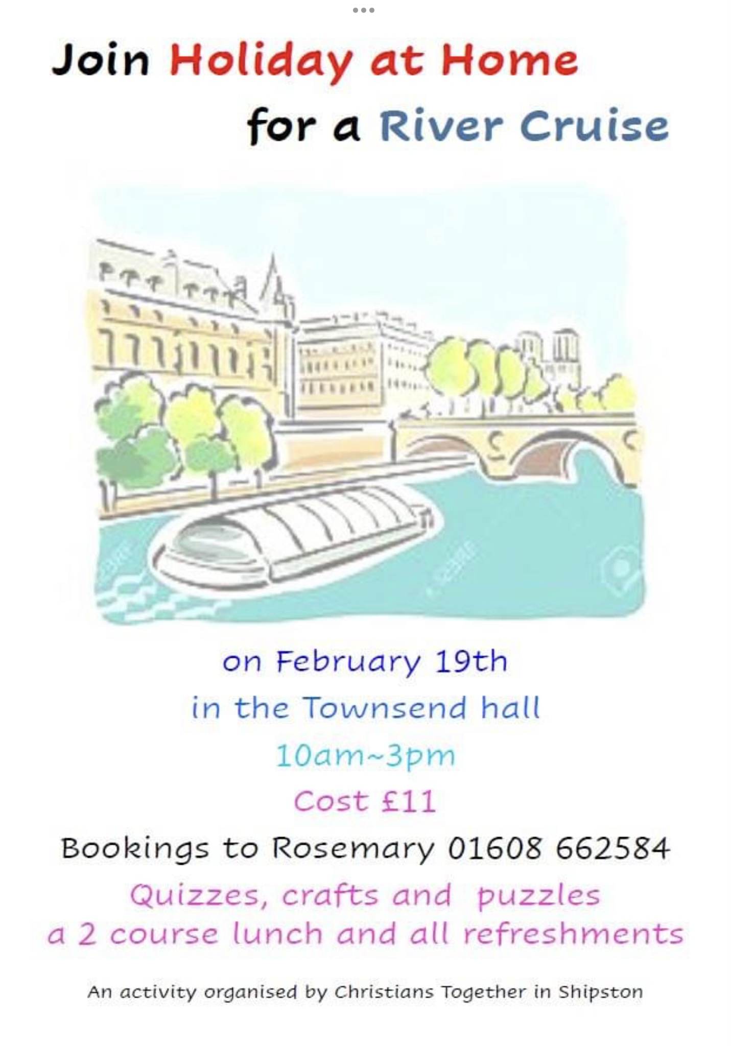 Holiday at Home - Monday 19 February