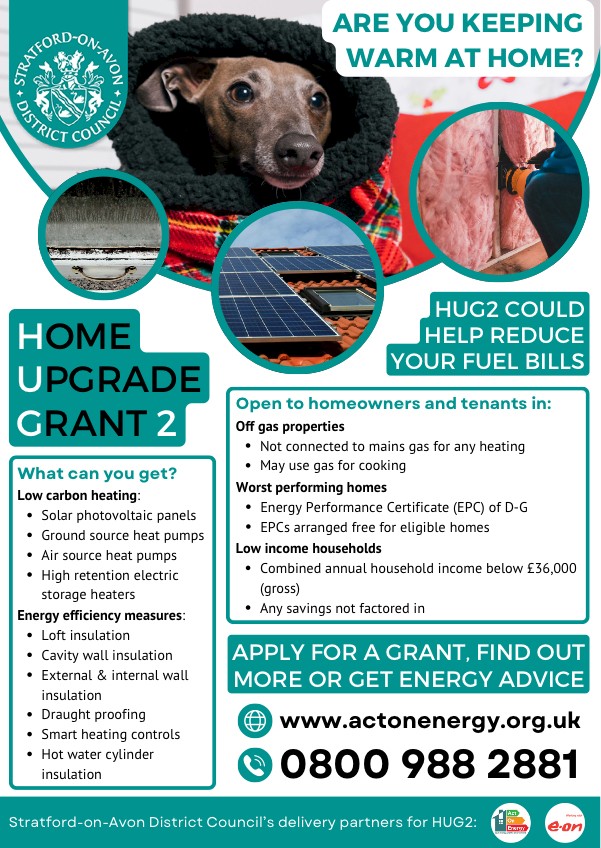 Home Upgrade Grant 2 - Could help reduce your fuel bills