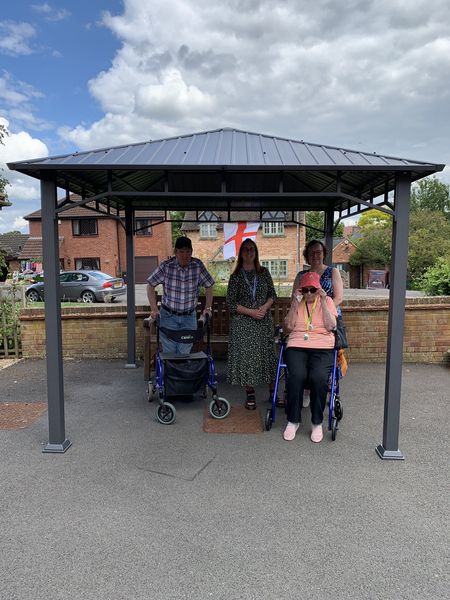 Age Concern, Stour Valley Lions and the Gazebo at Rainbow Fields