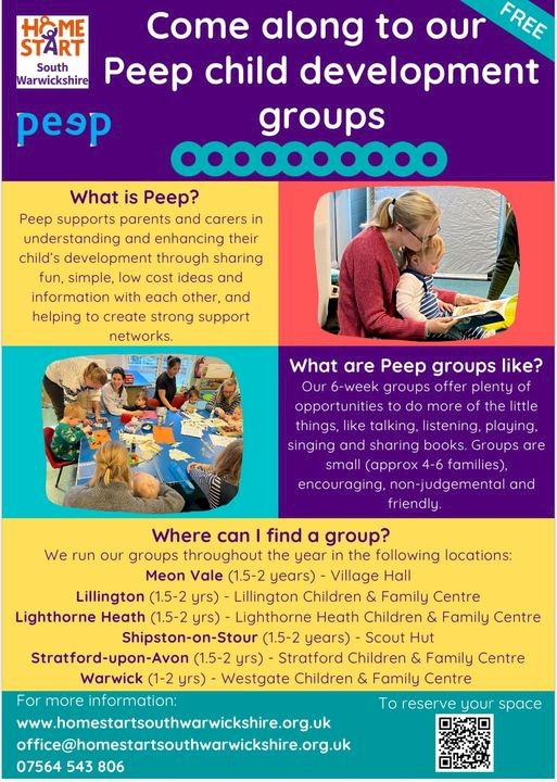 Peep Child Development Group at the Scout Hut Shipston on Stour