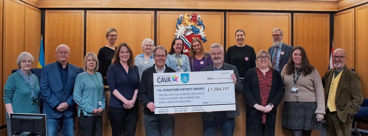 Stratford District Councillors Celebrate £1.5 Million in Grant Funding Secured for Voluntary and Community Groups
