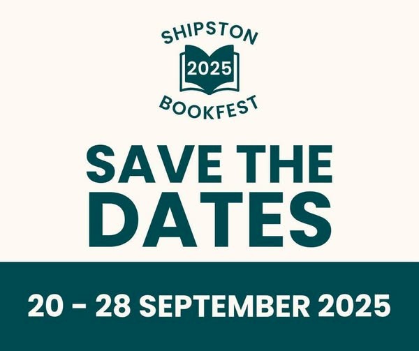 Save the Dates - Shipston Bookfest 2025